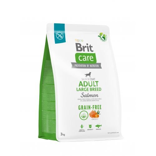 Сухий корм Brit Care Dog Grain-free Adult Large Breed для собак великих порід, беззерновий з лососем, 3 кг 1111173383 фото