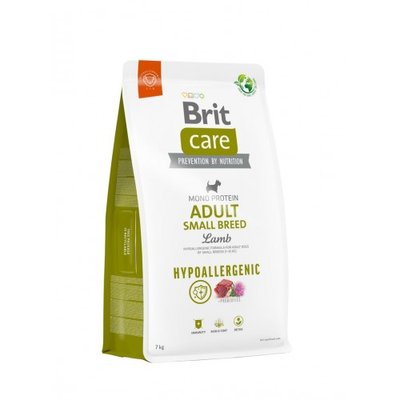 Корм для собак малих порід Brit Care Dog Hypoallergenic Adult Small Breed гіпоалергенний з ягням, 7 кг 1111176558 фото