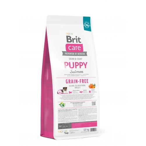 Сухий корм Brit Care Dog Grain-free Puppy для цуценят, беззерновий з лососем, 12 кг 1111173376 фото