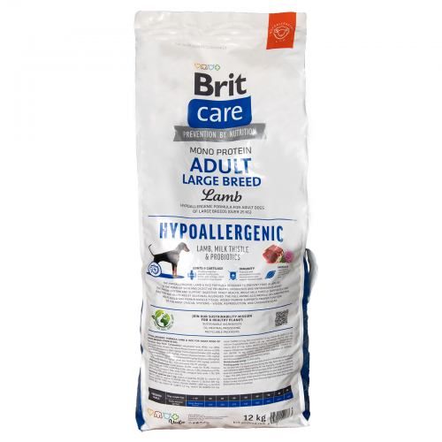 Сухий корм Brit Care Dog Hypoallergenic Adult Large Breed для собак великих порід, гіпоалергенний з ягням, 12 кг 1111173368 фото