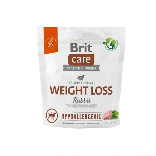 Сухий корм Brit Care Dog Hypoallergenic Weight Loss для собак із зайвою вагою, гіпоалергенний з кроликом, 1 кг 1111173369 фото